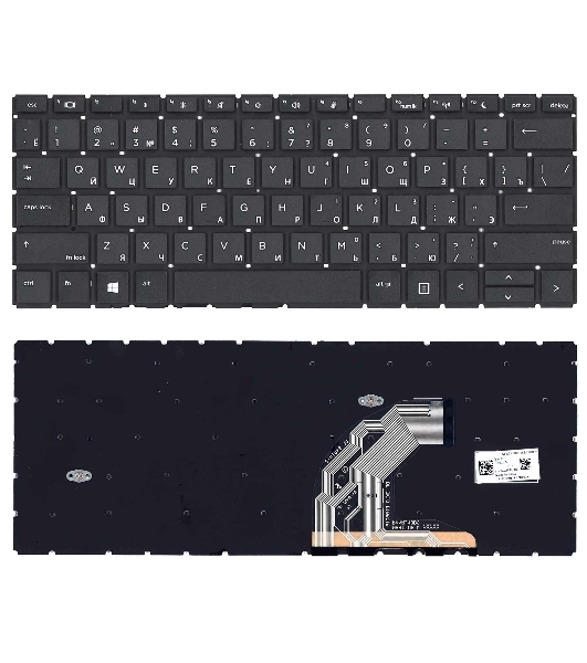 Клавиатура для ноутбука HP 430 G6 черная