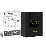 Источник бесперебойного питания ExeGate Smart LB-2200.LCD.AVR.4SH (2200VA/1300W, цветной LCD, AVR, 4*Schuko, батарея 12V 9Ah - 2 шт., металлический корпус, Black), фото9