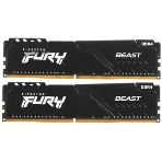 Оперативная память Kingston Fury Beast, DDR4, 32GB (2x16GB), 3200MHz, CL16, DIMM, с радиатором, черный, фото11