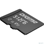 Флеш карта microSDXC 512Gb Class10 Digma CARD30 + adapter, фото5