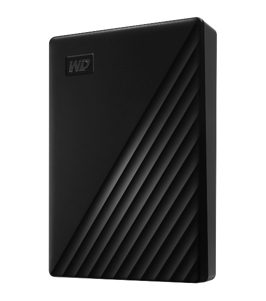 Внешний HDD 2.5' Western Digital My Passport, 5TB, USB 3.2 Gen 1 Type-A, 5400 rpm, черный