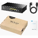 Коммутатор Cudy GS1005PTS1, 5×1 Гбит/с, 1×1 Гбит/с SFP, фото8