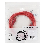 Патч-корд UTP Cablexpert cat.5e, 2м, литой, многожильный, красный, фото7
