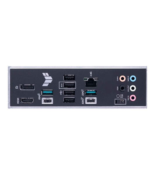 Материнская плата ASUS TUF GAMING B650-PLUS, AM5, AMD B650, 4xDDR5, 4xSATA, 3xM.2, 1xPCI-E 4.0 x16, 1xPCI-E 4.0 x4, 2xPCI-E x1, 1xHDMI, 1xDP, 1x 2.5Gb LAN, 2xUSB-A 3.2 Gen 2, 1xUSB-A 3.2 Gen 2x2, 1xUSB-C 3.2 Gen 2, 5x3.5 мм, 7.1, ATX