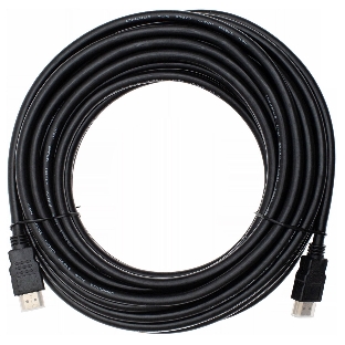 Кабель аудио-видео Cactus CS-HDMI.1.4-10 HDMI (m)/HDMI (m) 10м. позолоченные контакты черный