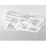 Потолочный светодиодный светильник Ambrella light FA1011/4+1 WH белый 90W 3000K-6400K 710*490*95 (ПДУ ИК), фото6