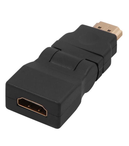 Переходник штекер Rexant HDMI - гнездо HDMI, поворотный