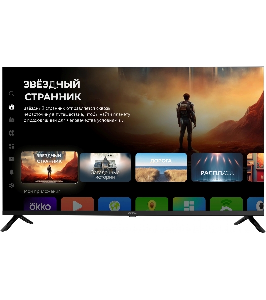 Телевизор Digma 40' DM-LED40SBB36 черный LED FHD 60Hz Салют ТВ