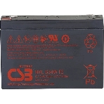 Аккумулятор 6V 9Ah CSB HRL634W (HRL634WF2FR) клеммы F2, огнеупорные, фото3