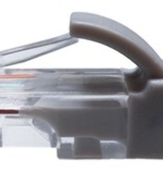 Патч-корд Suprlan 10-0141 UTP RJ-45 вил.-вилка RJ-45 cat.5e 0.5м серый LSZH 24AWG