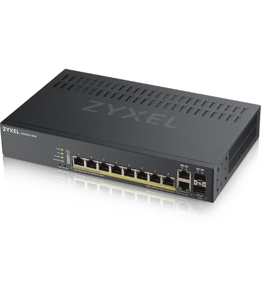 Коммутатор Zyxel NebulaFlex GS1920-8HPV2-EU0101F 8G 8PoE+ 130W управляемый