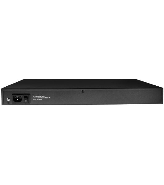 Коммутатор Osnovo SW-64822(700W) 48 портовый PoE коммутатор, 48*10/100 Base-T PoE, 2*GE Combo Uplink, PoE на порт до 30W, суммарная мощность PoE до 700W