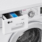 Стиральная машина LG F1296HDS1 белый, загрузка фронтальная 7 кг, 1200 об/мин., класс: А, фото12