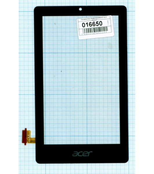 Сенсорное стекло (тачскрин) для Acer Iconia One 7 B1-740, черное