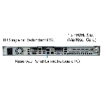 Серверный корпус Ablecom 1U chassis; Mini-ITX, Micro-ATX, ATX MBs; 4 x 3.5'' hsb; 2 x USB; 1 x COM port (Front); 1 x FH expantion slot; 600W (1+1) (80 Plus Platinum); no rails, фото3