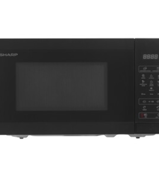 Микроволновая печь Sharp R-2800RK черный, 20 л, 800 Вт, переключатели - сенсор