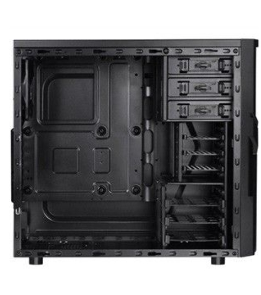 Компьютерный корпус Thermaltake Versa H21 черный без БП ATX 2x120мм 1xUSB 2.0 1xUSB 3.0 audio bott PSU