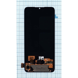 Дисплей для Xiaomi Mi A3 Lite, Mi 9 Lite, CC9 в сборе с тачскрином OLED черный