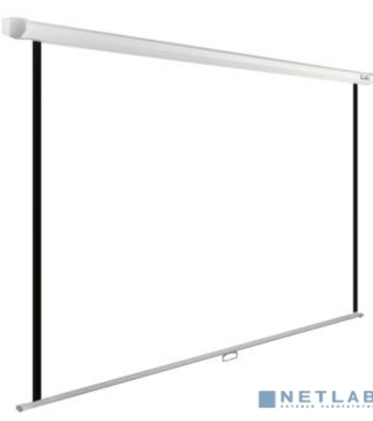 Экран Cactus 220x220см WallExpert CS-PSWE-220x220-WT 1:1 настенно-потолочный рулонный
