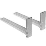 Кронштейн для СВЧ Holder MWS-2005 серебристый макс.40кг настенный фиксированный, фото6