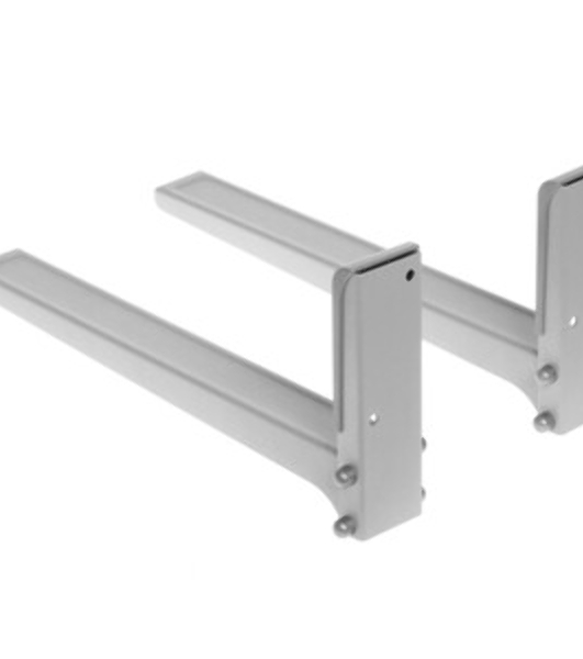 Кронштейн для СВЧ Holder MWS-2005 серебристый макс.40кг настенный фиксированный