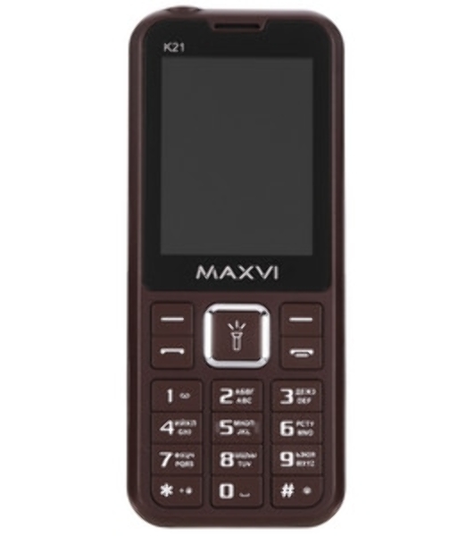 Мобильный телефон Maxvi K21 шоколадный