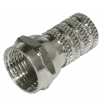 F-разъем RG-59, L=19 мм, цинк PROconnect, фото 1