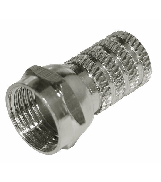F-разъем RG-59, L=19 мм, цинк PROconnect
