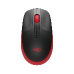 Мышь беспроводная Logitech M190 черный/красный, 1000 dpi, радиоканал, USB, кнопки - 3, фото85