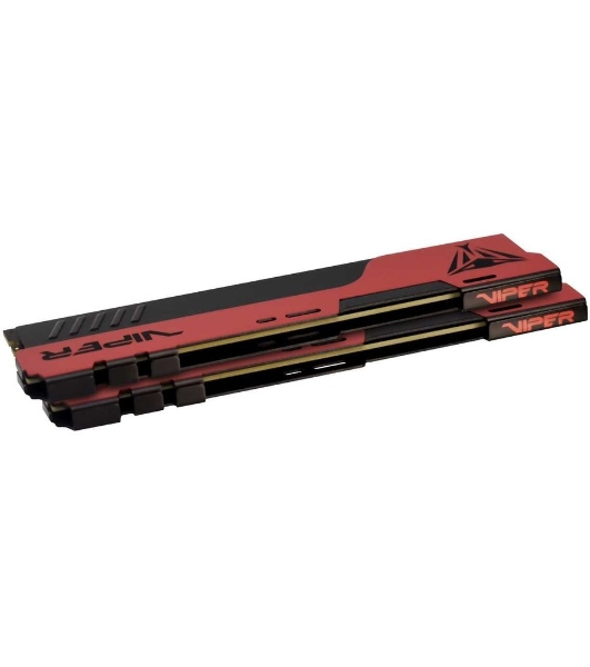 Оперативная память Patriot Viper Elite II, DDR4, 32GB (2x16 GB), 3200 MHz, CL18, DIMM, радиатор, красный, черный