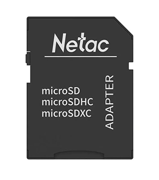Флеш карта NeTac MicroSD card P500 Extreme Pro 16Gb, retail version w/SD adapter