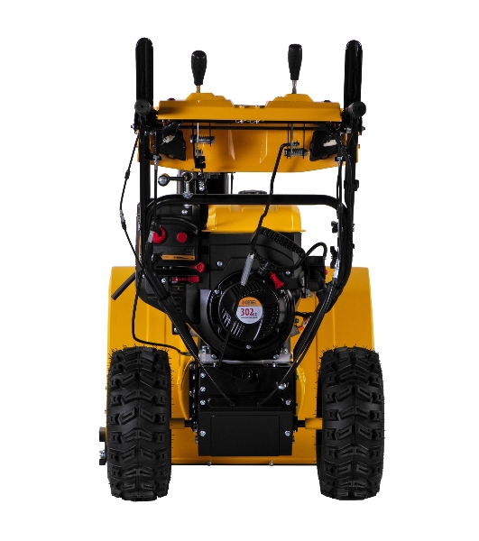 Бензиновая снегоуборочная машина Denzel SBL 711D PRO, 302cc, эл.старт, фара, обогрев, блок. дифф.