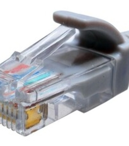 Патч-корд Suprlan 10-0143 UTP RJ-45 вил.-вилка RJ-45 cat.5e 2м серый LSZH 24AWG