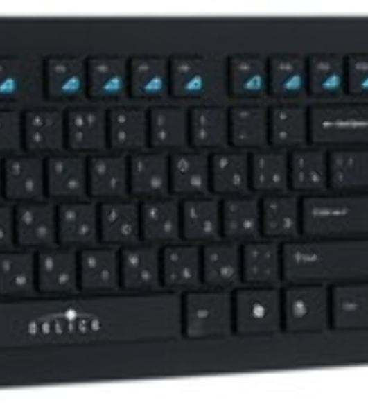 Клавиатура Oklick 870S беспроводная, радиоканал, чёрный