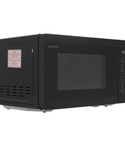 Микроволновая печь Sharp R-2800RK черный, 20 л, 800 Вт, переключатели - сенсор