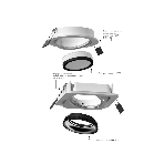 Корпус светильника C7651 SWH белый песок D106*H25mm MR16 GU5.3, фото6