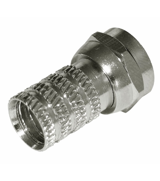 F-разъем RG-59, L=19 мм, цинк PROconnect