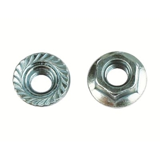 Гайка М6 с насечкой (уп. 200 шт) ДКС CM100600