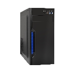 Компьютерный корпус Miditower ExeGate XP-333U Black, ATX, (XP350, Black,120мм), 1*USB/2*USB 3.0, Audio, фото 1