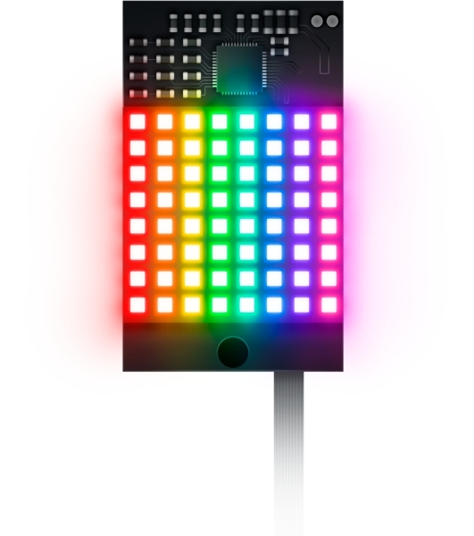 Микрофон Razer Seiren Emote Razer Seiren Emote – Microphone with Emoticons - FRML Packaging