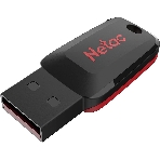 Флешка USB Netac U197 (NT03U197N-032G-20BK), 32Gb, USB 2.0, R/W 25/10, черный/красный, фото8
