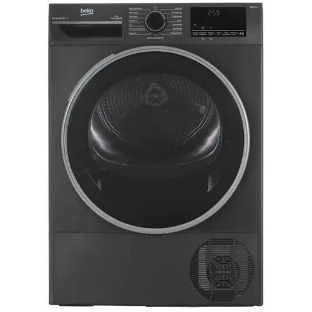 Сушильная машина Beko B3T47239A антрацит, 7 кг, сушка - тепловой насос, программ - 15, 59.7 x 84.6 x 54.3 см