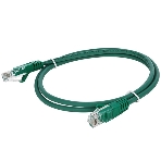 Патч-корд Suprlan 10-0157 UTP RJ-45 вил.-вилка RJ-45 cat.5e 1м зеленый LSZH 24AWG, фото4