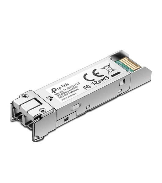 Сетевое оборудование TP-Link SMB TL-SM311LS Gigabit SFP module, Single-mode, MiniGb,IC, LC interface, Up to 10km distance