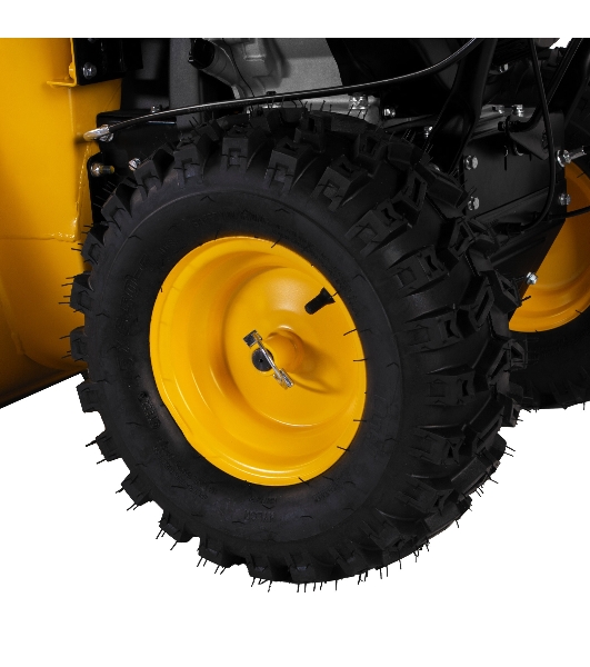 Бензиновая снегоуборочная машина Denzel SBL 711D PRO, 302cc, эл.старт, фара, обогрев, блок. дифф.