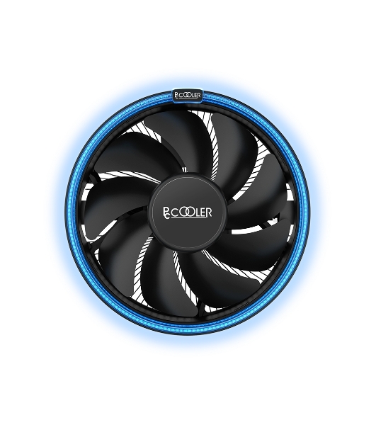 Кулер PCCooler E126MB черный 120мм алюминий 1800rpm 26.5db 4-pin 92W 70мм