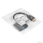 Кабель-переходник DisplayPort-VGA ExeGate EX-DPM-VGAF-0.2 (20M/15F, 0,2м), фото3