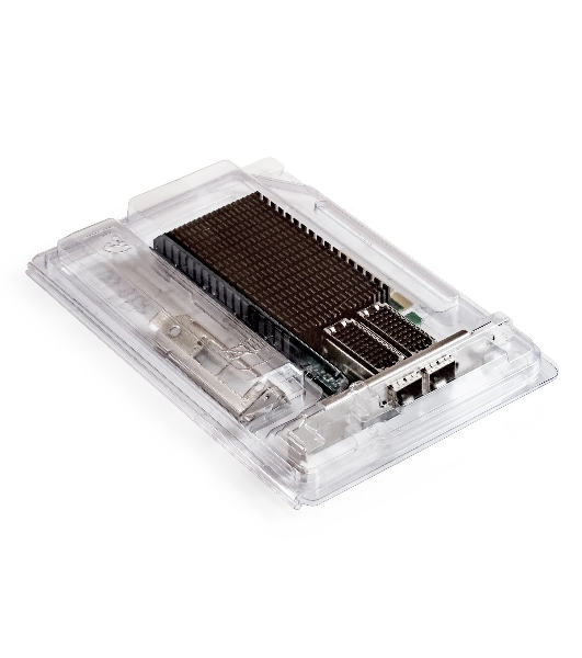 Сетевой адаптер ExeGate EXE-MCX4-2SFP28 (PCI-E x8 v.3, порты 2x SFP28, Dual 25/10/1Gb/s, RDMA NIC Chipset Mellanox ConnectX-4)