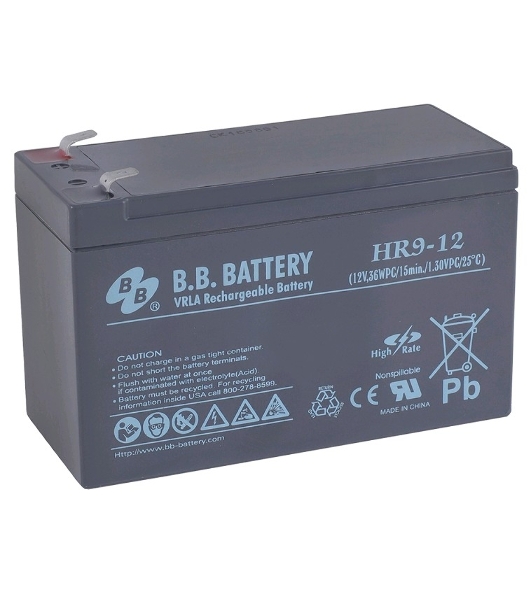 Батарея для ИБП B.B.Battery HR 9-12 (12V 9Ah)