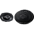 Колонки автомобильные Kenwood KFC-PS6986 600Вт 88дБ 4Ом 15x23см (6x9дюйм) (ком.:2кол.) коаксиальные четырехполосные, фото11